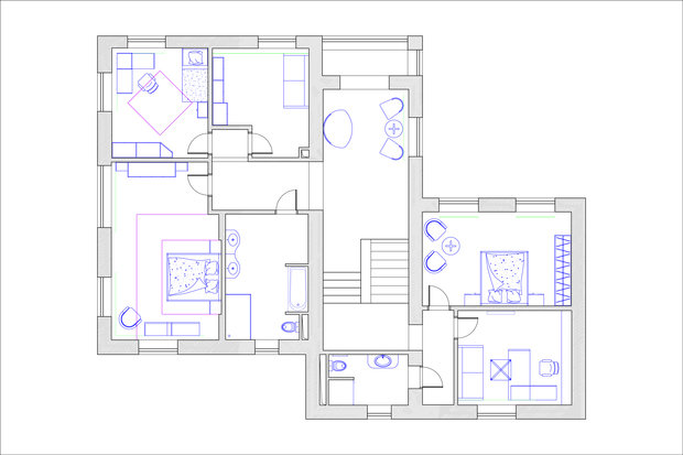 Фото из портфолио Коттедж в стиле "минимализм" – фотографии дизайна интерьеров на INMYROOM