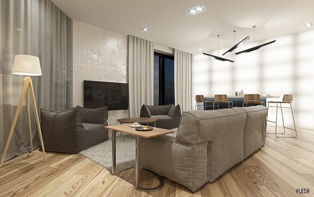 Фото из портфолио Repino Crystal - Гостиная – фотографии дизайна интерьеров на INMYROOM