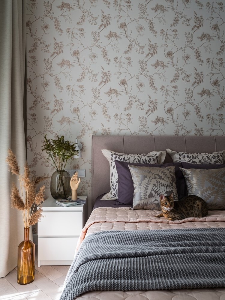 Фотография: Спальня в стиле Современный, Квартира, Проект недели, Москва, 1 комната, до 40 метров, Екатерина Бурдина – фото на INMYROOM