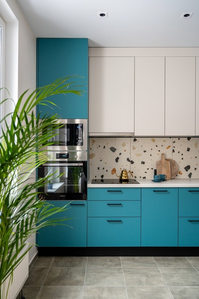 Фотография: Кухня и столовая в стиле Современный, Квартира, Проект недели, Красногорск, Монолитный дом, 4 и больше, 60-90 метров, Александра Гаевская – фото на INMYROOM