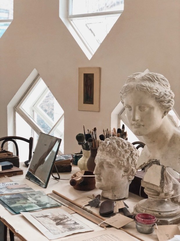 Фотография: Кабинет в стиле Минимализм, Гид, Алена Юдина, Дарья Василькова, Сергей Храбровский – фото на INMYROOM