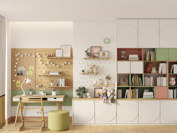 Фото из портфолио Дизайн интерьера четырехкомнатной квартиры в ЖК "I Love" – фотографии дизайна интерьеров на INMYROOM