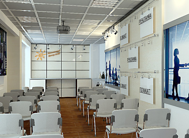 Фото из портфолио Офис НЛП. Лекционные залы. – фотографии дизайна интерьеров на INMYROOM