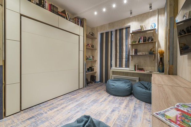 Визуализация интерьера детской в скандинавском стиле
