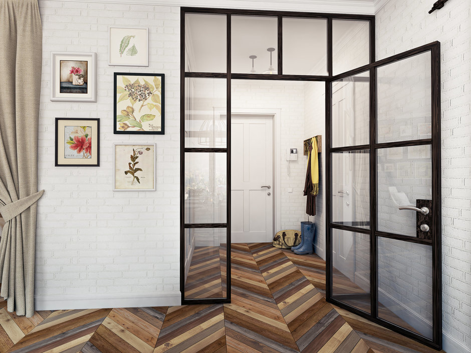 Фотография: Прихожая в стиле Современный, Лофт, Квартира, Студия, Дом, Декор, Советы, Белый, Черный, Красный, Серый, Коричневый, 1 комната, 2 комнаты, 3 комнаты, энциклопедия_декор – фото на INMYROOM