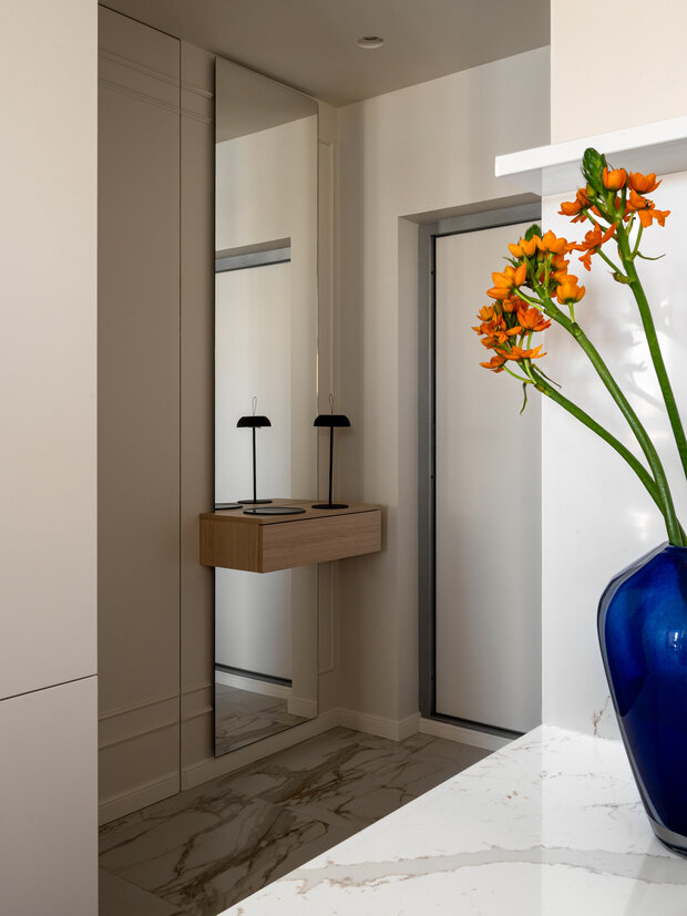 Фотография: Прихожая в стиле Современный, Малогабаритная квартира, Квартира, Проект дня, Минск, 1 комната, до 40 метров – фото на INMYROOM