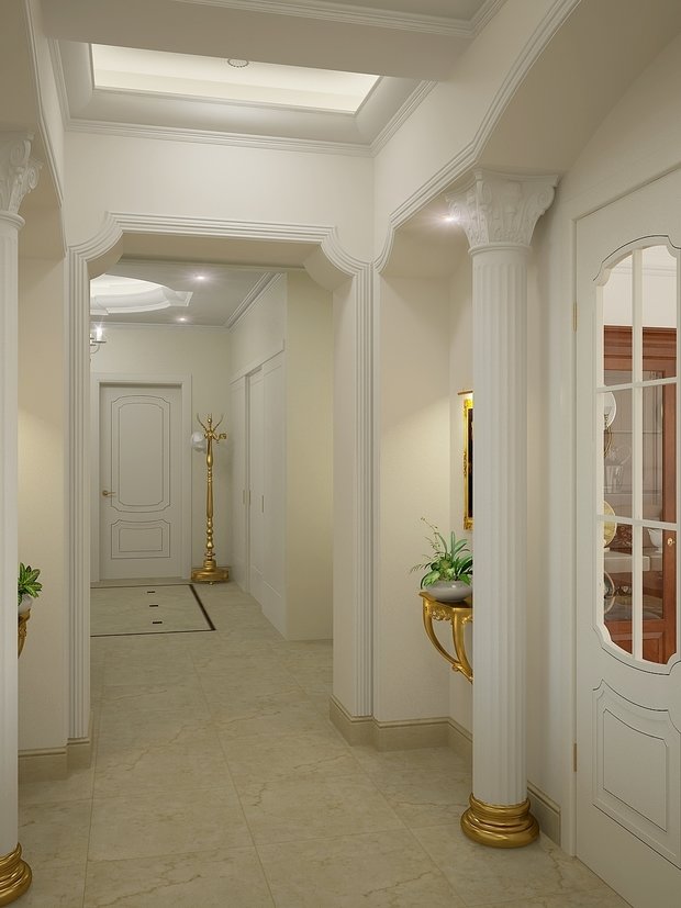 Фото из портфолио классический коридор прихожая – фотографии дизайна интерьеров на INMYROOM