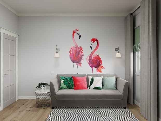 Фотография: Кабинет в стиле Скандинавский, Дом, Проект недели, Дом и дача, Татьяна Воронцова, каркасный дом, 4 и больше, Дизайн-студия «Цуккини», Более 90 метров – фото на INMYROOM