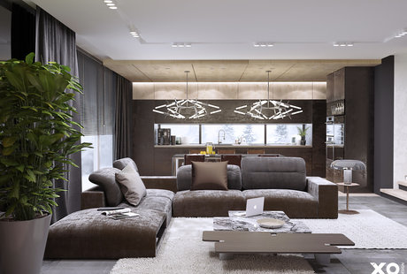 Luxury loft от XO Design