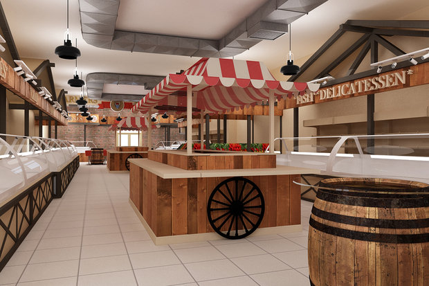 Фото из портфолио Фермерский рынок в Московском  – фотографии дизайна интерьеров на INMYROOM