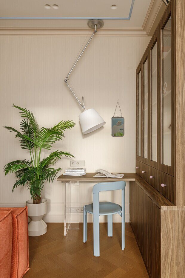 Фотография: Гостиная в стиле Современный, Квартира, Проект дня, Астана, 60-90 метров, современный с элементами эклектики, Динара Усманова – фото на INMYROOM