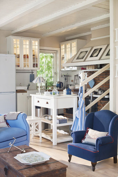 Фотография: Гостиная в стиле Прованс и Кантри, Классический, Скандинавский, Современный – фото на INMYROOM