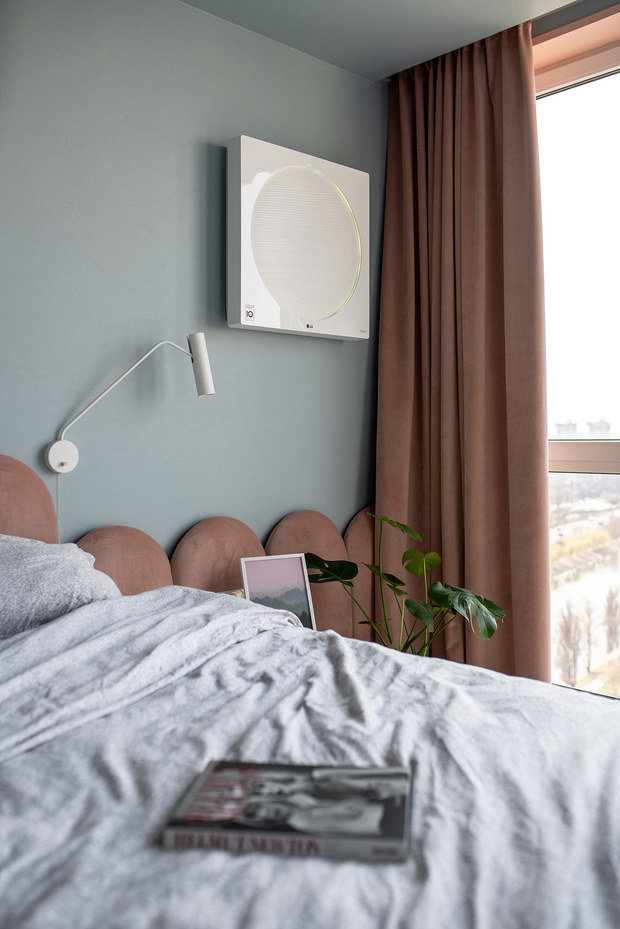 Фото из портфолио Современная спальня в нежных тонах – фотографии дизайна интерьеров на INMYROOM