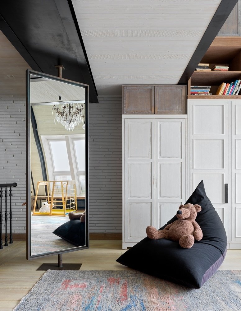 Фотография: Детская в стиле Современный, Лофт, Квартира, Проект недели, Москва, 4 и больше, Более 90 метров, INRE – фото на INMYROOM Фотография: Детская в стиле Современный, Лофт, Квартира, Проект недели, Москва, 4 и больше, Более 90 метров, INRE – фото на INMYROOM