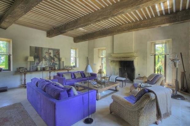 Фотография: Гостиная в стиле Прованс и Кантри, Франция, Интерьер комнат – фото на INMYROOM