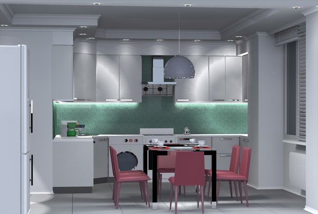 Фотография: Кухня и столовая в стиле Современный, Минимализм – фото на INMYROOM