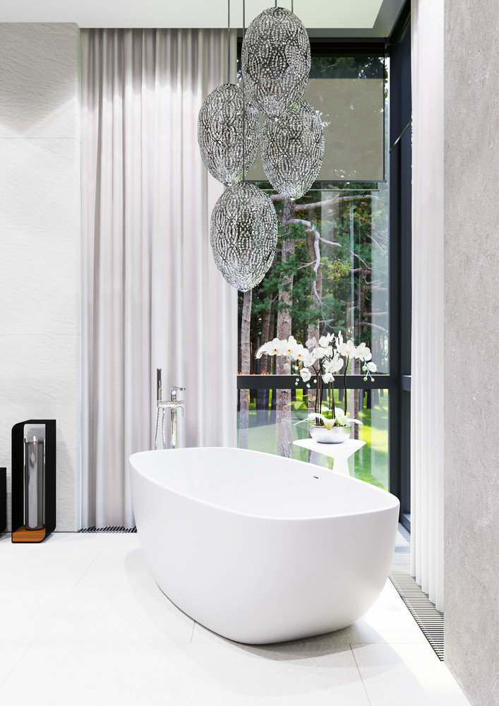 Фотография: Ванная в стиле Современный, Дом, Проект дня, Московская область, Шамсудин Керимов, Эксклюзивные проекты, Никольская слобода – фото на INMYROOM Фотография: Ванная в стиле Современный, Дом, Проект дня, Московская область, Шамсудин Керимов, Эксклюзивные проекты, Никольская слобода – фото на INMYROOM