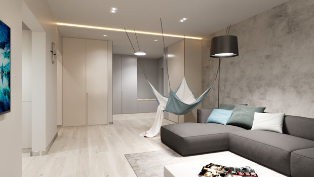 Фото из портфолио Квартира с характером – фотографии дизайна интерьеров на INMYROOM