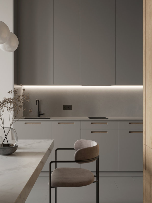 Фото из портфолио Из двушки в трешку. Квартира в Санкт-Петербурге, 52 м2 – фотографии дизайна интерьеров на INMYROOM