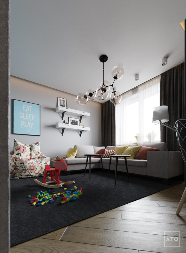 Фото из портфолио Квартира в Балашихе – фотографии дизайна интерьеров на INMYROOM