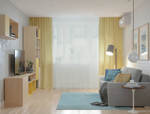 Фото из портфолио Скандинавская квартира в доме П 44 – фотографии дизайна интерьеров на INMYROOM