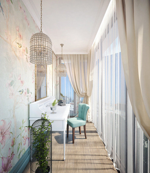 Фотография: Балкон в стиле Классический,  – фото на INMYROOM