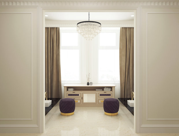 Фото из портфолио Салон красоты, г.Москва – фотографии дизайна интерьеров на INMYROOM
