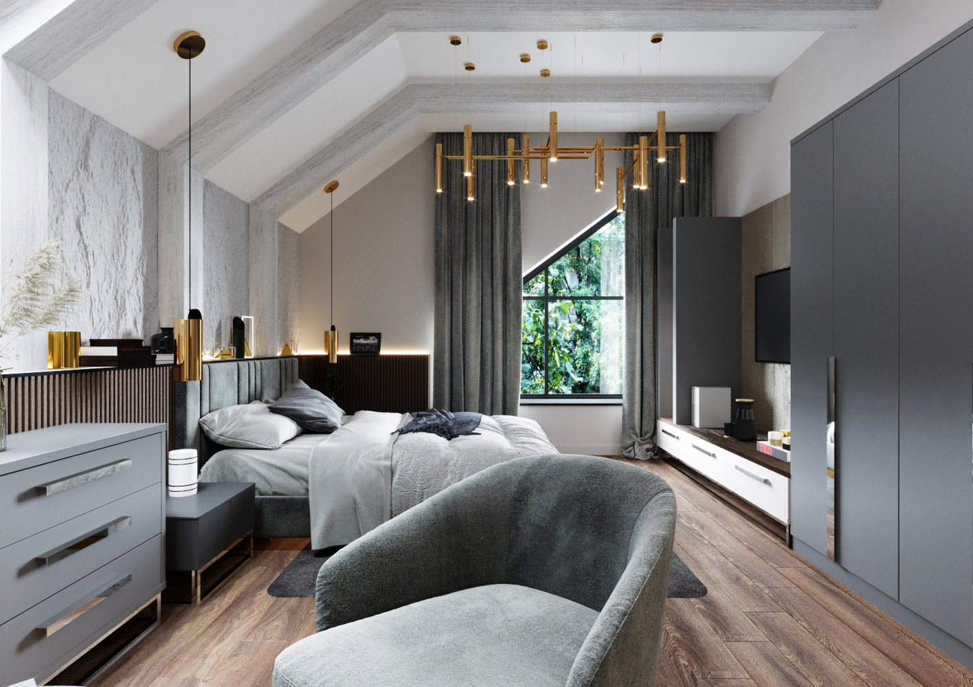 Фотография: Спальня в стиле Современный, Дом, Ariston, Проект недели, 4 и больше, Более 90 метров, Уфа, Isometrio, Dune 1 R – фото на INMYROOM Фотография: Спальня в стиле Современный, Дом, Ariston, Проект недели, 4 и больше, Более 90 метров, Уфа, Isometrio, Dune 1 R – фото на INMYROOM