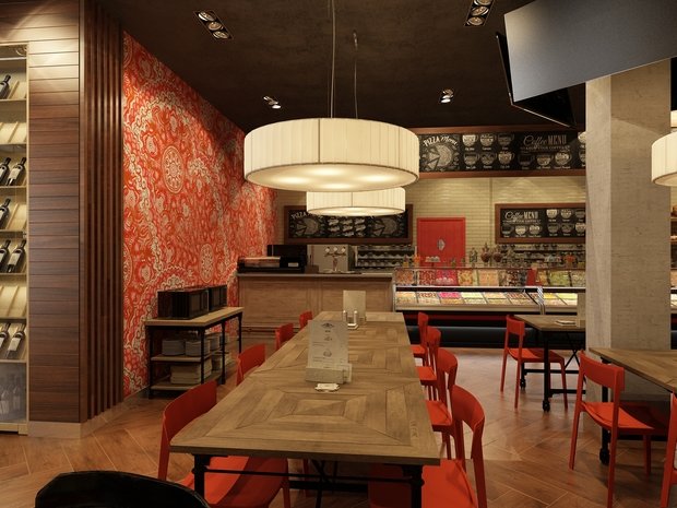 Фото из портфолио Бистро – фотографии дизайна интерьеров на INMYROOM