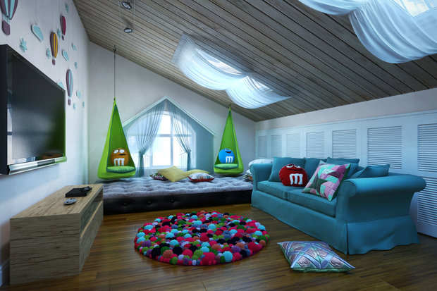 Фотография: Детская в стиле Прованс и Кантри – фото на INMYROOM