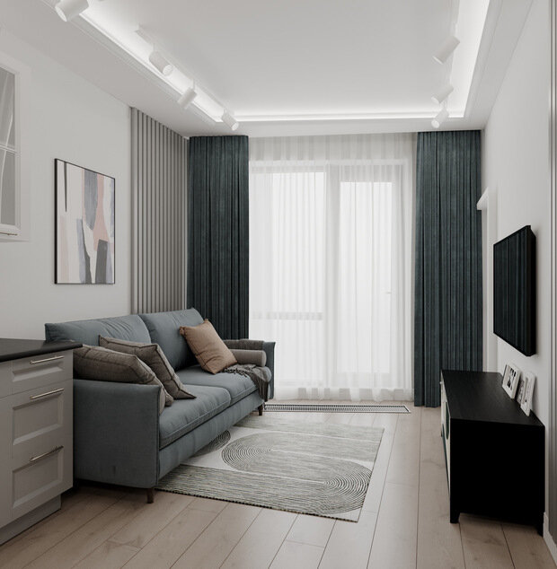 Фото из портфолио  квартира под сдачу – фотографии дизайна интерьеров на INMYROOM