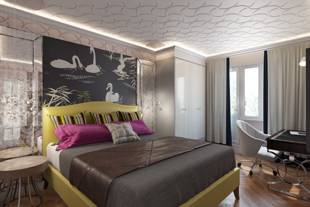 Фото из портфолио Мичуринский проспект – фотографии дизайна интерьеров на INMYROOM