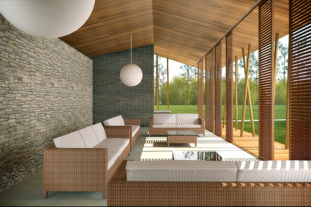 Фото из портфолио Беседка – фотографии дизайна интерьеров на INMYROOM