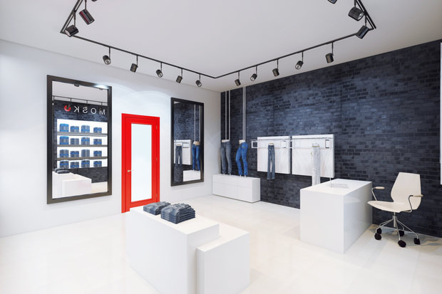 Фото из портфолио Бутик Mosca Jeans – фотографии дизайна интерьеров на INMYROOM