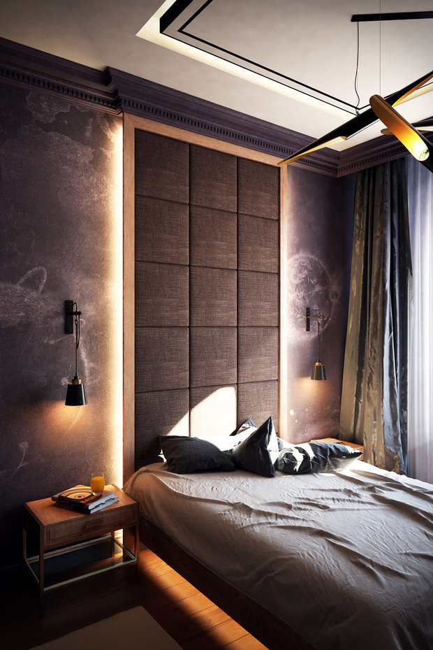 Фото из портфолио Американская классика в петербургском старом фонде – фотографии дизайна интерьеров на INMYROOM