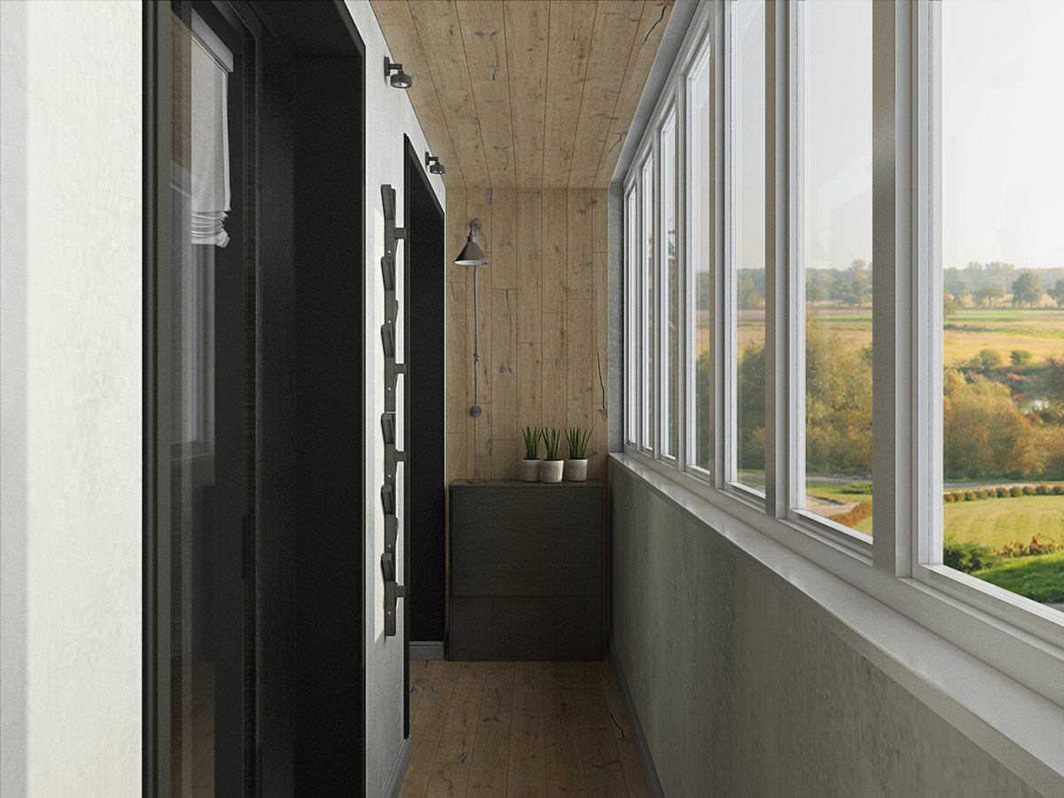 Фотография: Кухня и столовая в стиле Лофт, Современный, Квартира, Студия, Проект недели, Дмитровский район, Евгения Ермолаева, EEDS, 40-60 метров, Монолитно-кирпичный, ЖК «Пятиречье» – фото на INMYROOM