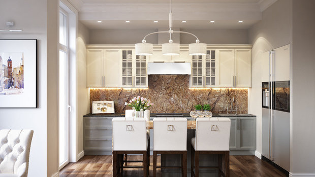 Фотография: Кухня и столовая в стиле Классический – фото на InMyRoom.ru