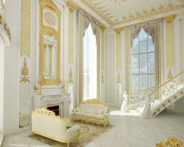 Фото из портфолио Гостиная. Частный дом. 2014 – фотографии дизайна интерьеров на INMYROOM