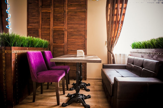 Фото из портфолио Кафе в г. Луга – фотографии дизайна интерьеров на INMYROOM