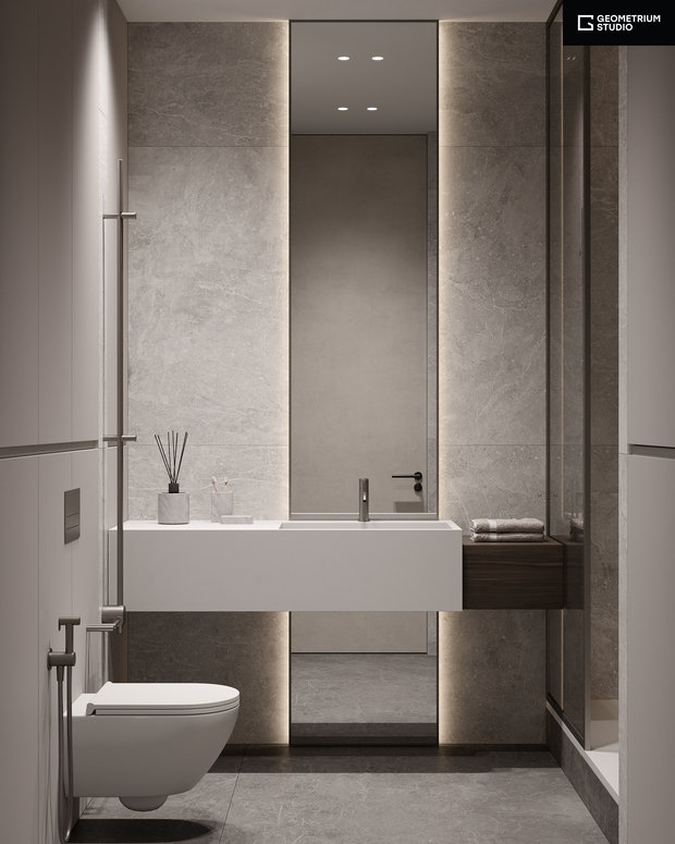 Фото из портфолио ДП ЗИЛ Арт 82 м2 – фотографии дизайна интерьеров на INMYROOM