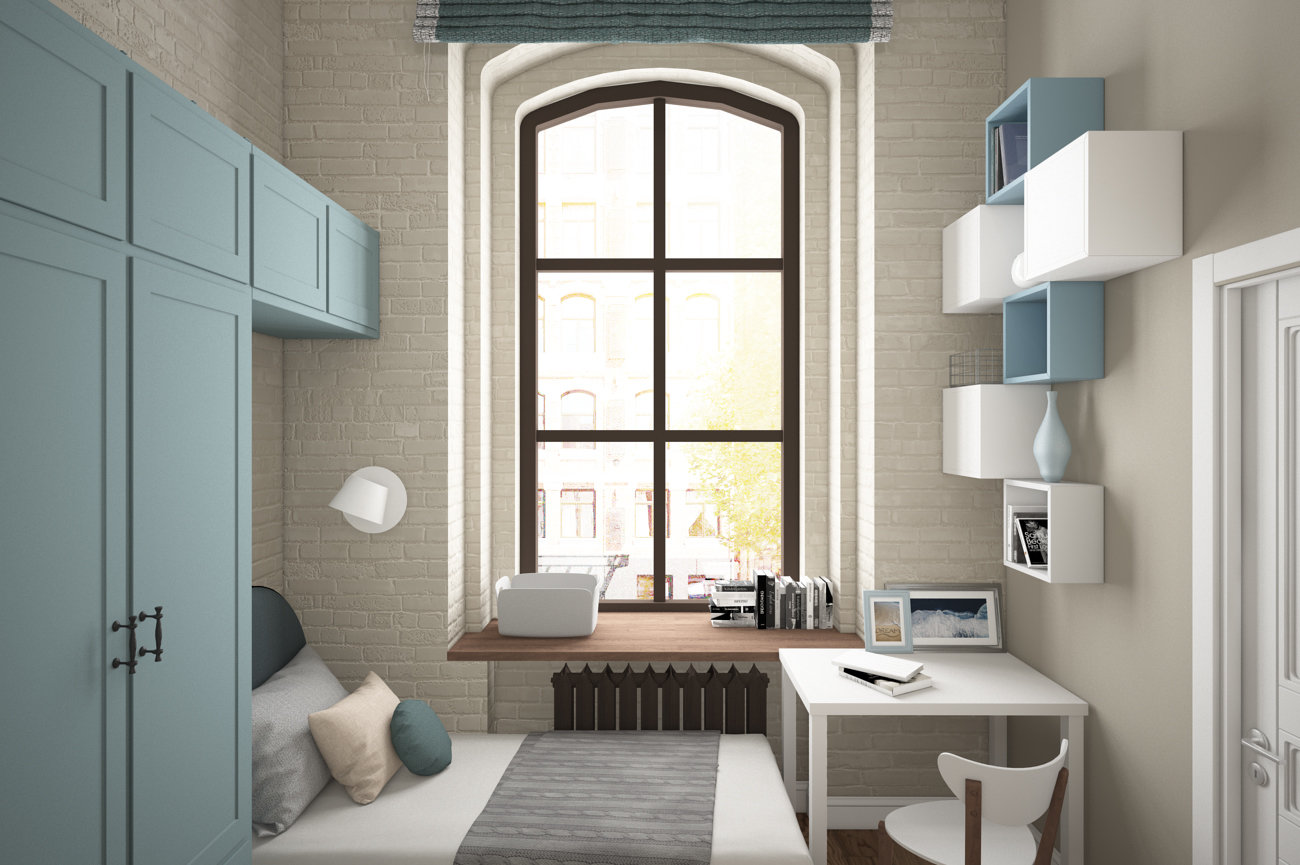 Фотография: Детская в стиле Скандинавский, Лофт, Квартира, Проект недели, Москва – фото на INMYROOM