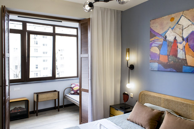 Фотография: Спальня в стиле Скандинавский, Современный,  – фото на INMYROOM