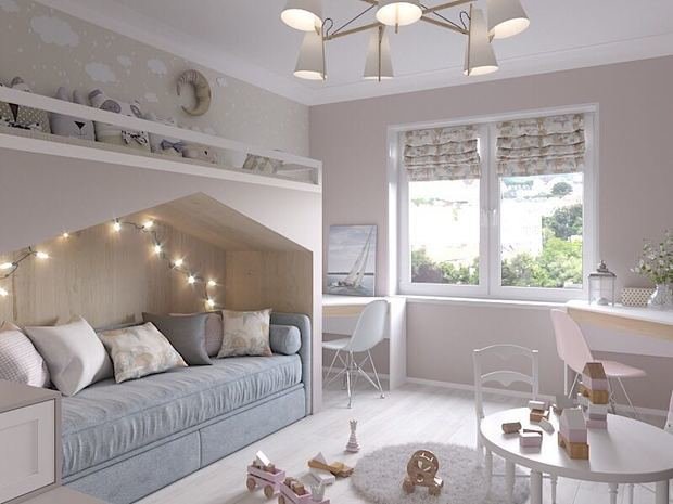 Фото из портфолио 3к кв Ивантеевка – фотографии дизайна интерьеров на INMYROOM