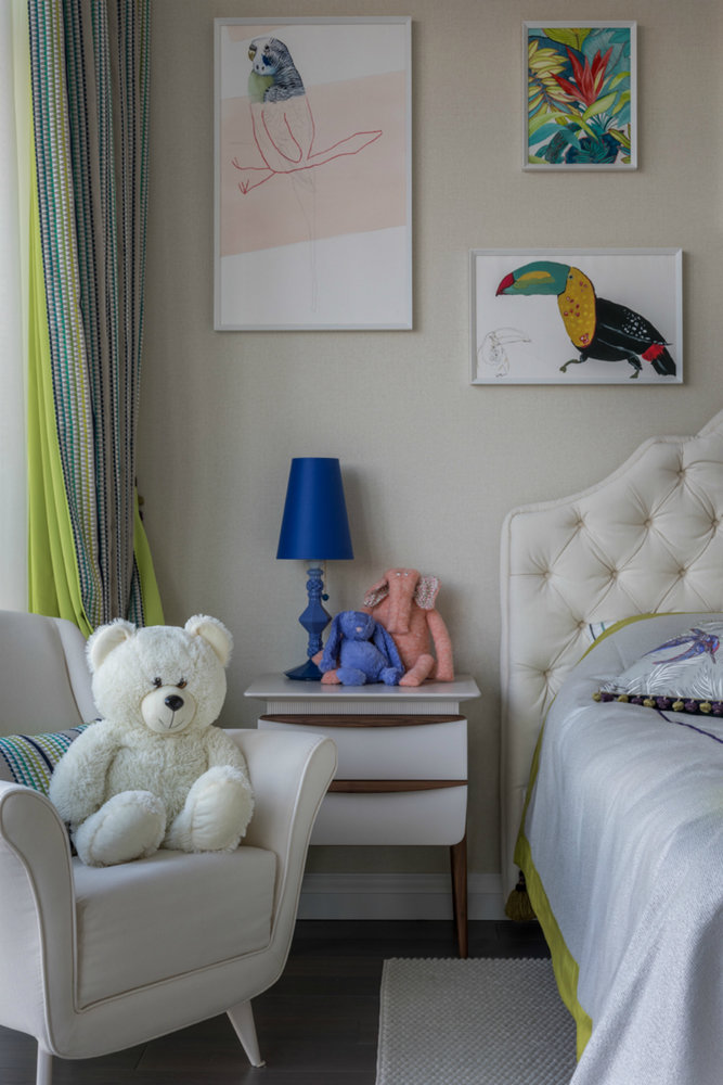 Фотография: Детская в стиле Современный, Квартира, Проект недели, Москва, Монолитный дом, 4 и больше, Более 90 метров, #эксклюзивныепроекты, Тор-Ард – фото на INMYROOM