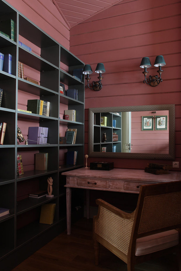 Фотография: Кабинет в стиле Прованс и Кантри, Дом, Дача, Подмосковье, Дом и дача, Московская область, 4 и больше, Более 90 метров, Марина Брагинская – фото на INMYROOM
