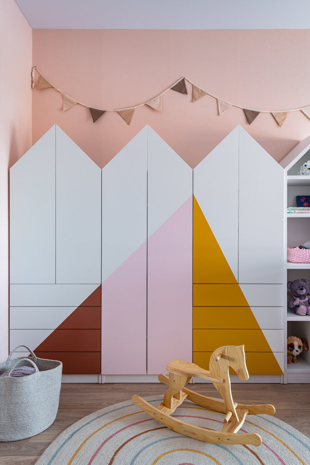 Фотография: Детская в стиле Современный, Квартира, Проект недели, Москва, 4 и больше, 60-90 метров, Дарья Власова – фото на INMYROOM