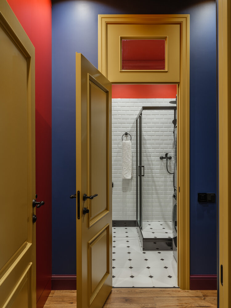 Фотография: Ванная в стиле Современный, Эклектика, Квартира, Проект недели, Москва, Монолитный дом, 4 и больше, Более 90 метров, Кристина Чернова – фото на INMYROOM Фотография: Ванная в стиле Современный, Эклектика, Квартира, Проект недели, Москва, Монолитный дом, 4 и больше, Более 90 метров, Кристина Чернова – фото на INMYROOM