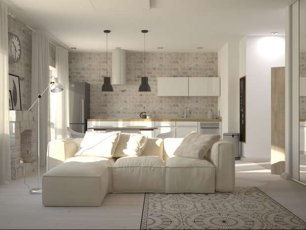 Фото из портфолио монохромная романтика – фотографии дизайна интерьеров на INMYROOM