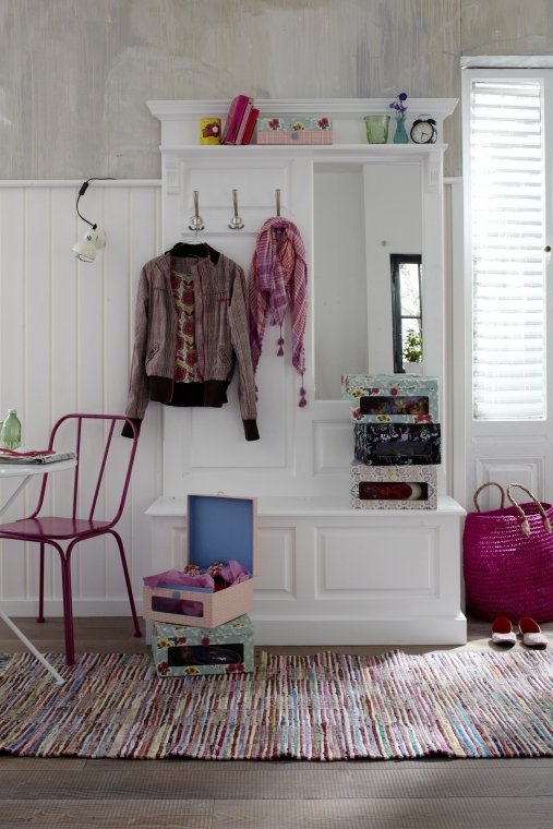 Фотография: Прихожая в стиле Классический, Скандинавский, Современный, Декор интерьера, DIY, Дом, Системы хранения – фото на INMYROOM