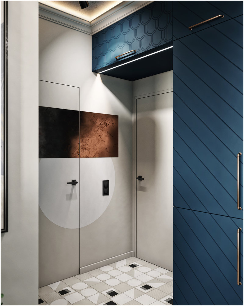 Фотография: Прихожая в стиле Лофт, Эклектика, Квартира, Проект дня, Санкт-Петербург, Макс Жуков, ToTaste Studio, 2 комнаты, 3 комнаты, 40-60 метров, 60-90 метров – фото на INMYROOM